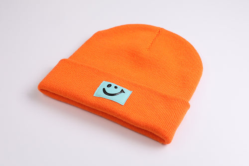 Cuffed Beanie Crazy orange