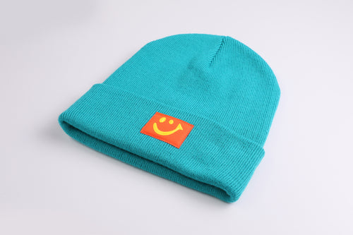 Cuffed Beanie Crazy emerald